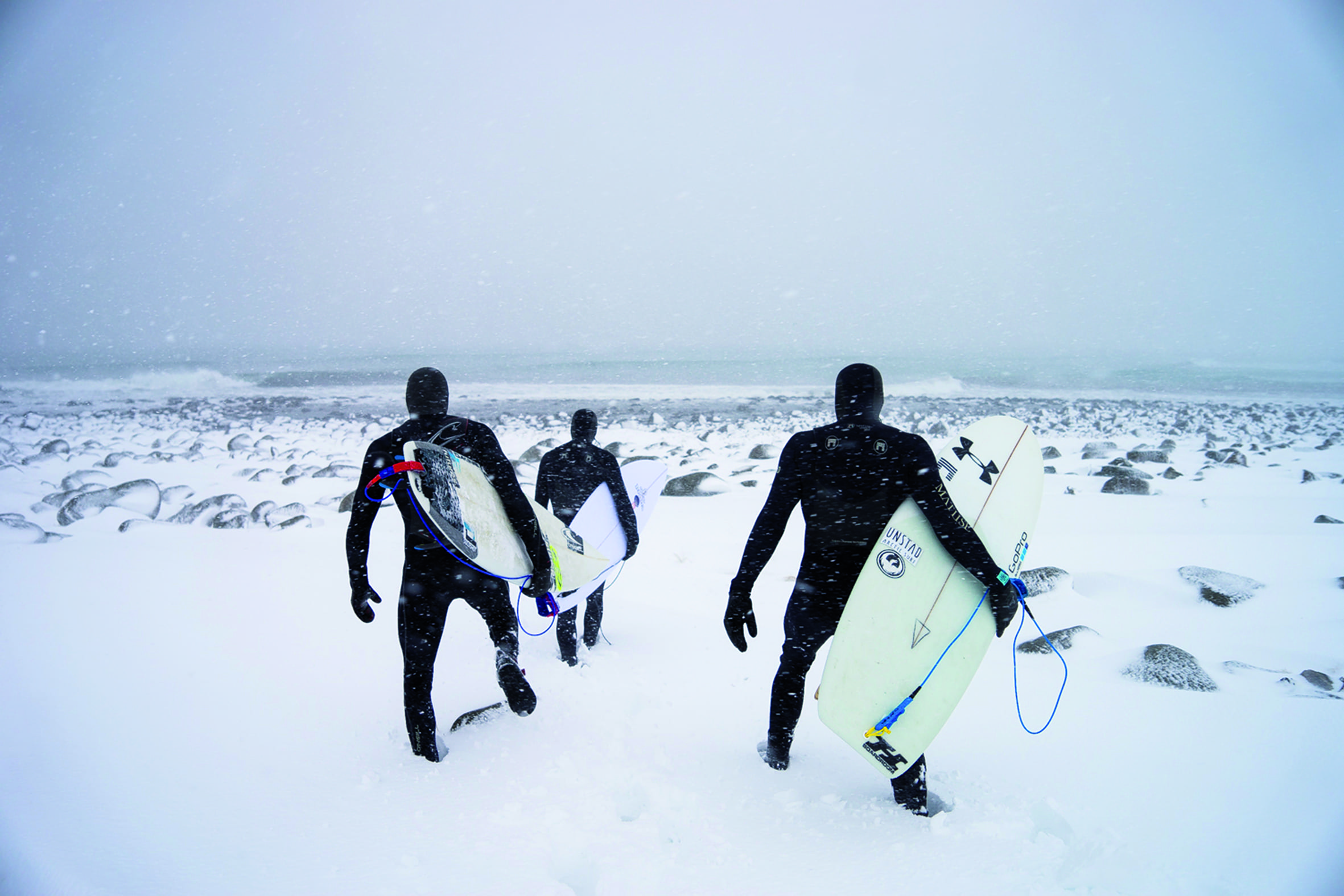 Norway, Winter, Surfing / © Chris Burkard, 2014