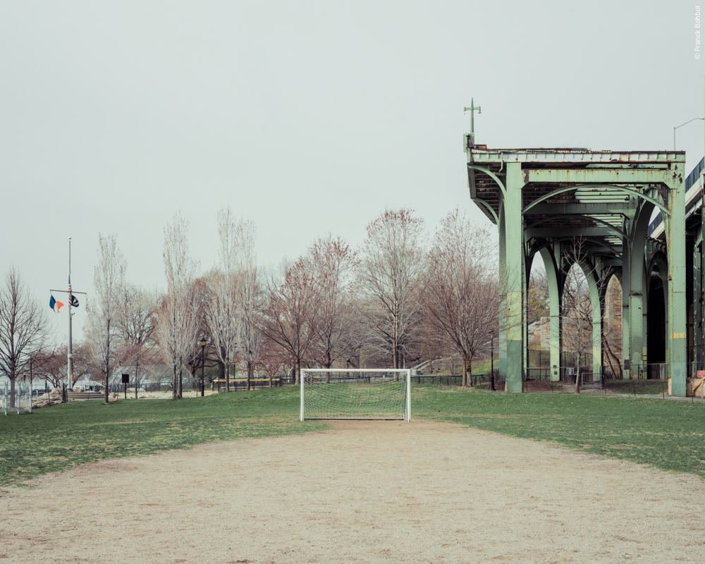 Soccer field, West Side Highway, New York, NY, 2014