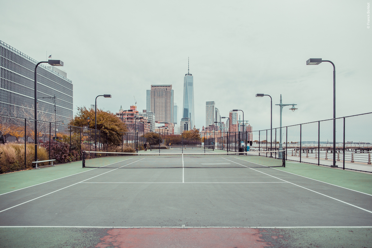 Tennis Court Hudson River Park, New York, NY, 2014