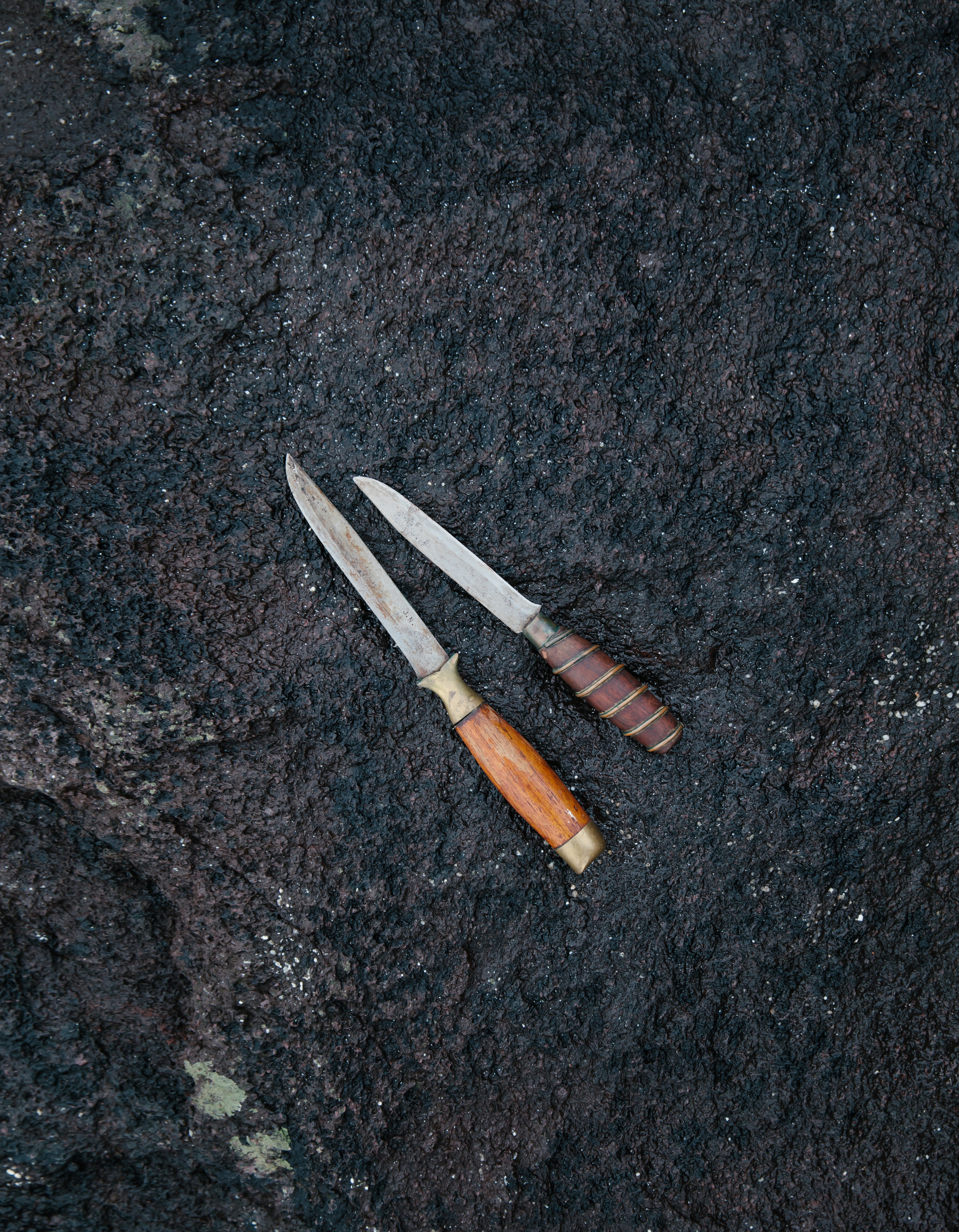 Couteaux féroïens utilisés pour la chasse à la baleine