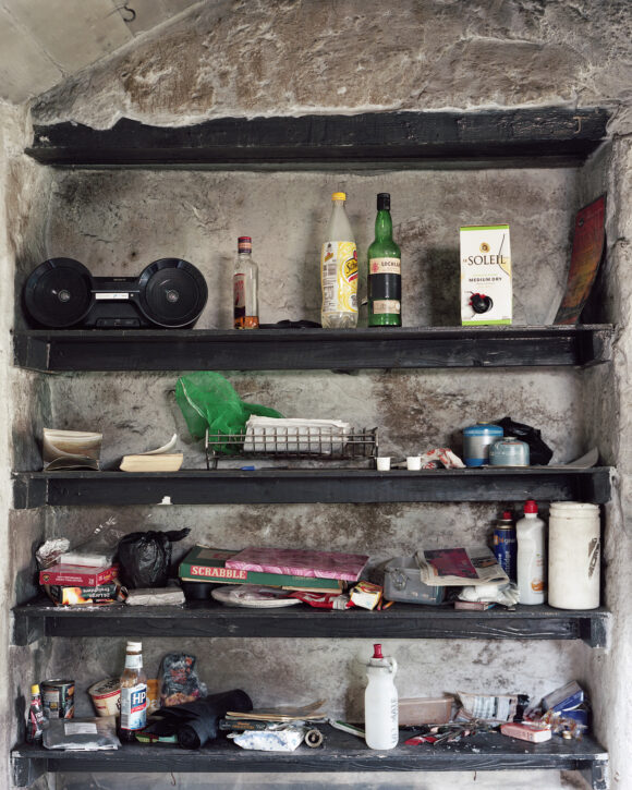 Assorted Items, Dulyn Bothy, Snowdonia National Park, Wales. From "Black Dots" © Nicholas White