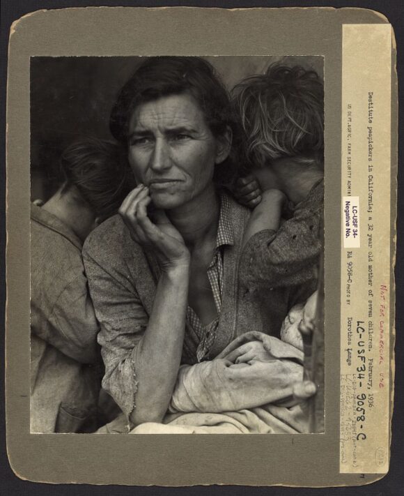 © Dorothea Lange, courtesy library of congress