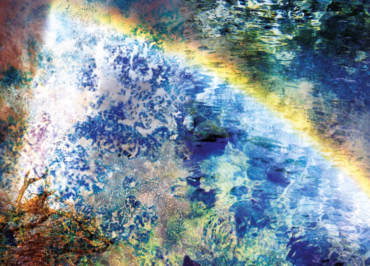Maya Rochat, A Rock is a River (Meta Rainbow), 2018 Courtesy de l’artiste.