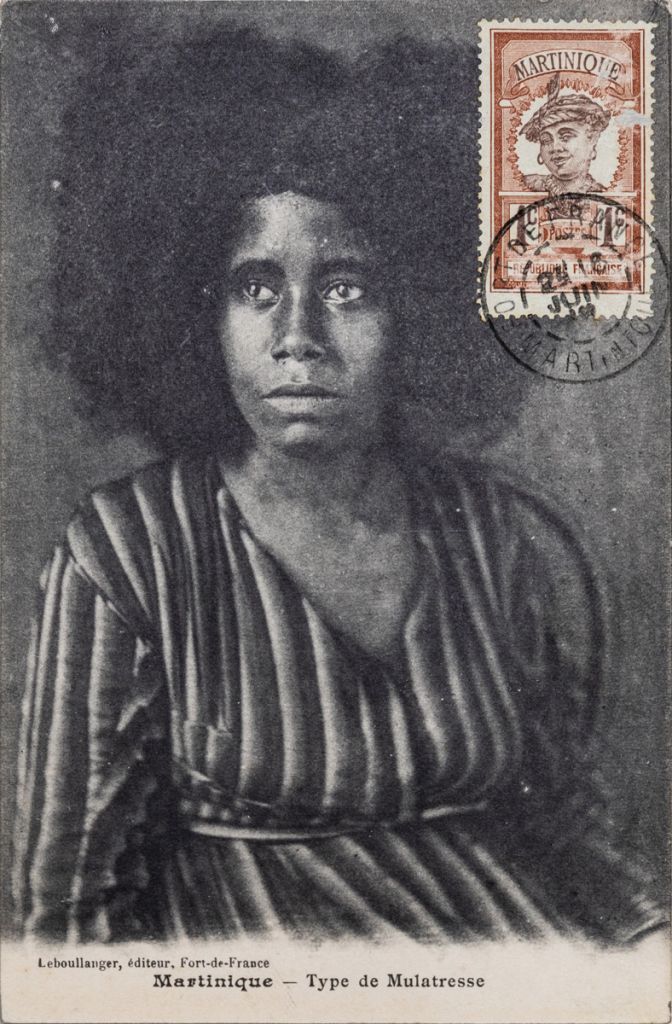 portrait d'une jeune martiniquaise