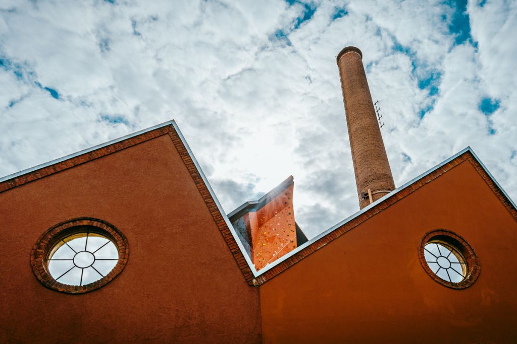 Photographie de Manon Egmann montrant l'ancienne usine DMC de Mulhouse.