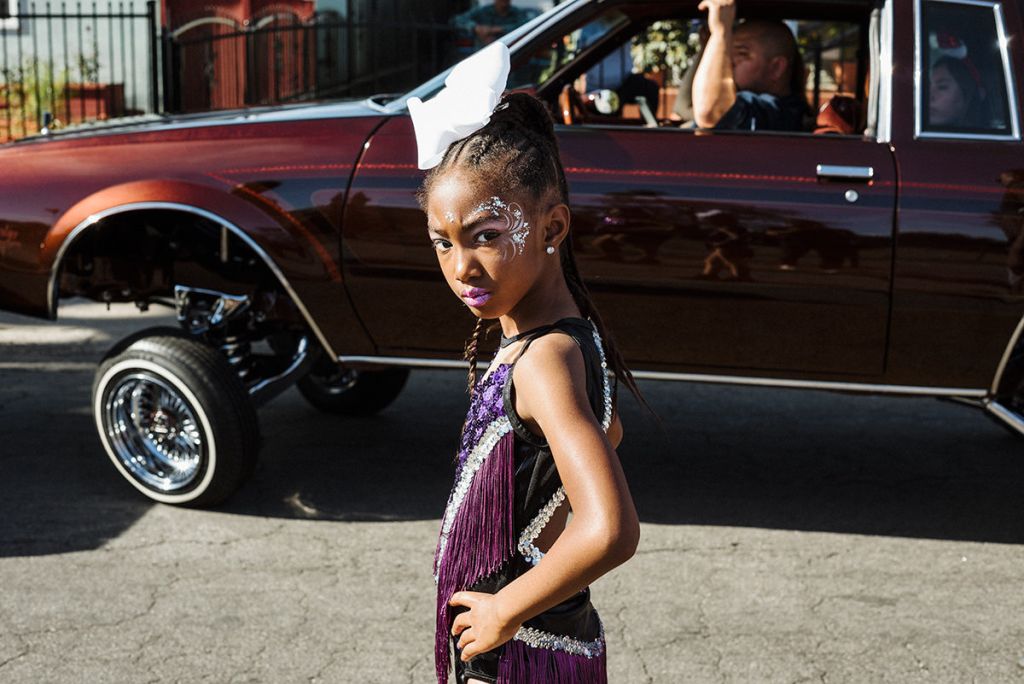 Photographie de Nico Therin montrant une jeune danseuse californienne