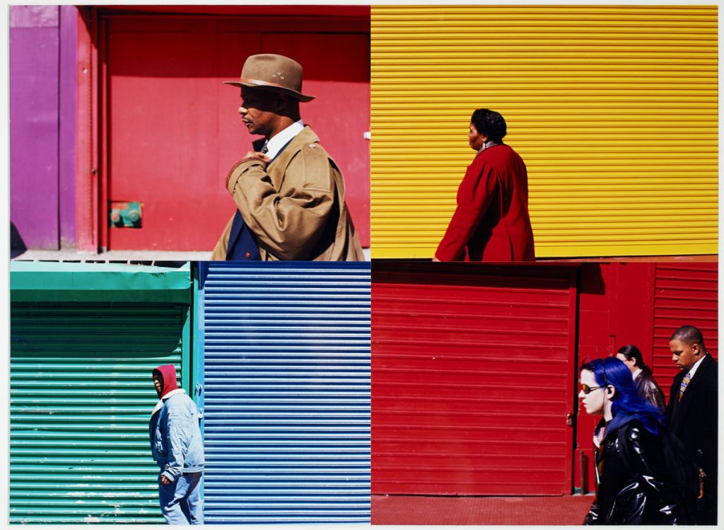 Photographie de Johan van der Keuken montrant des passants