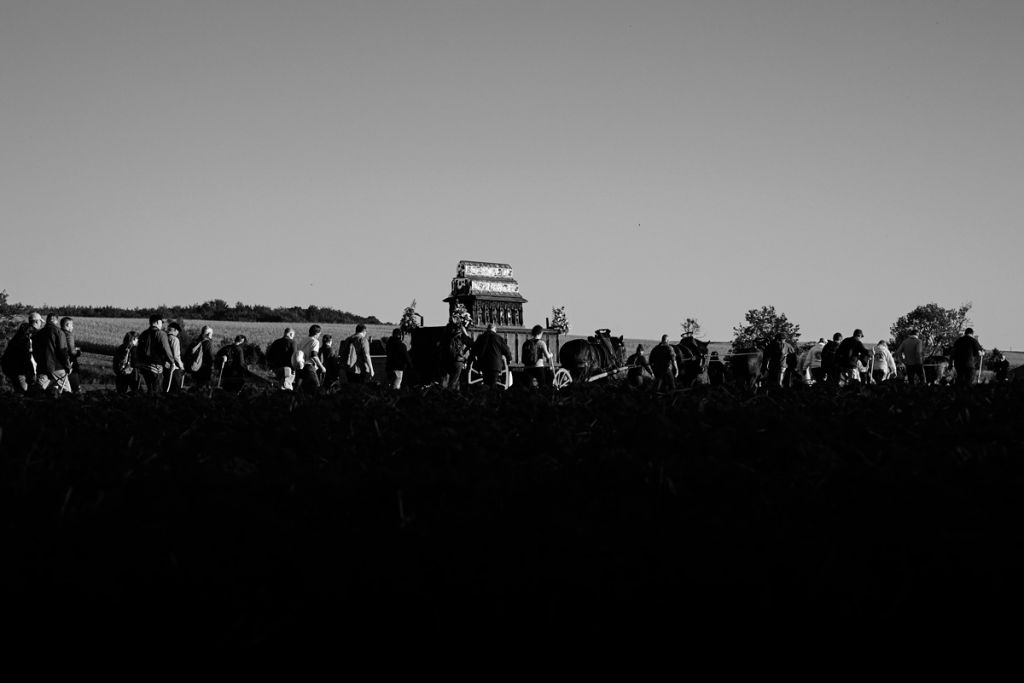 cortège en campagne