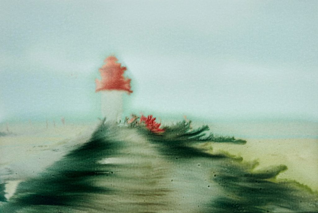 Photographie de Sophie Alyz montrant un phare pendant une tempête