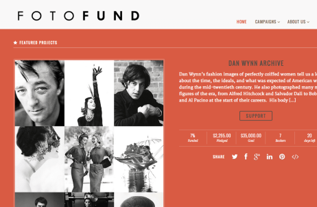 Fotofund, une nouvelle plateforme de crowdfunding 100% photo