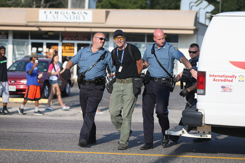 Le photographe de Getty Images relâché à Ferguson
